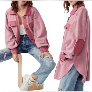 Free People || Pink Ruby Jacket